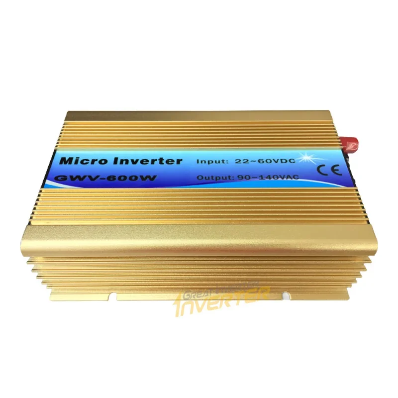 Микроинвертор солнечной сети 600 Вт DC22V-60V до AC90V-140V AC190V-260V 50HZ/60HZ Инвертор солнечной фотоэлектрической чистой синусоиды
Микроинвертор солнечной сети 600 Вт DC22V-60V до AC90V-140V AC190V-260V 50HZ/60HZ Инвертор солнечной фотоэлектрической чистой синусоиды