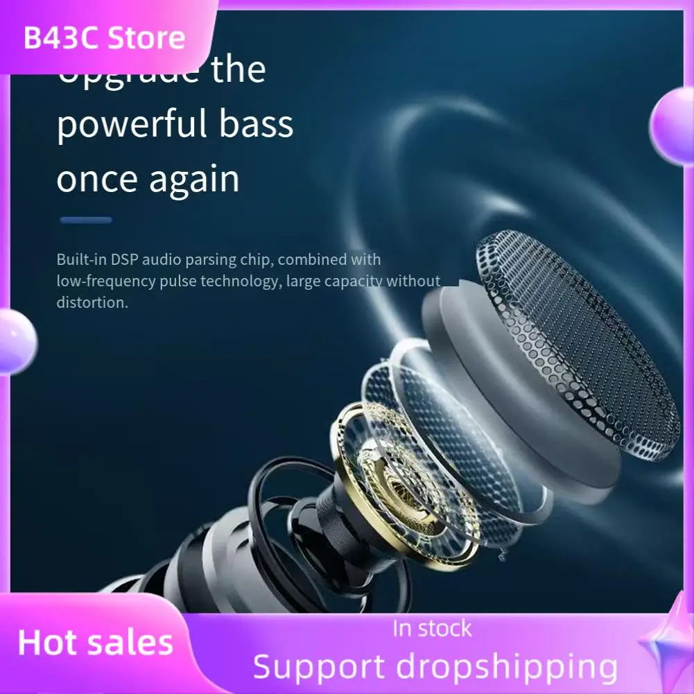 Портативный Bluetooth-динамик B14C — компактный беспроводной стальной металлический сабвуфер, уличный мини-динамик для дома, офиса, путешествий
Портативный Bluetooth-динамик B14C — компактный беспроводной стальной металлический сабвуфер, уличный мини-динамик для дома, офиса, путешествий