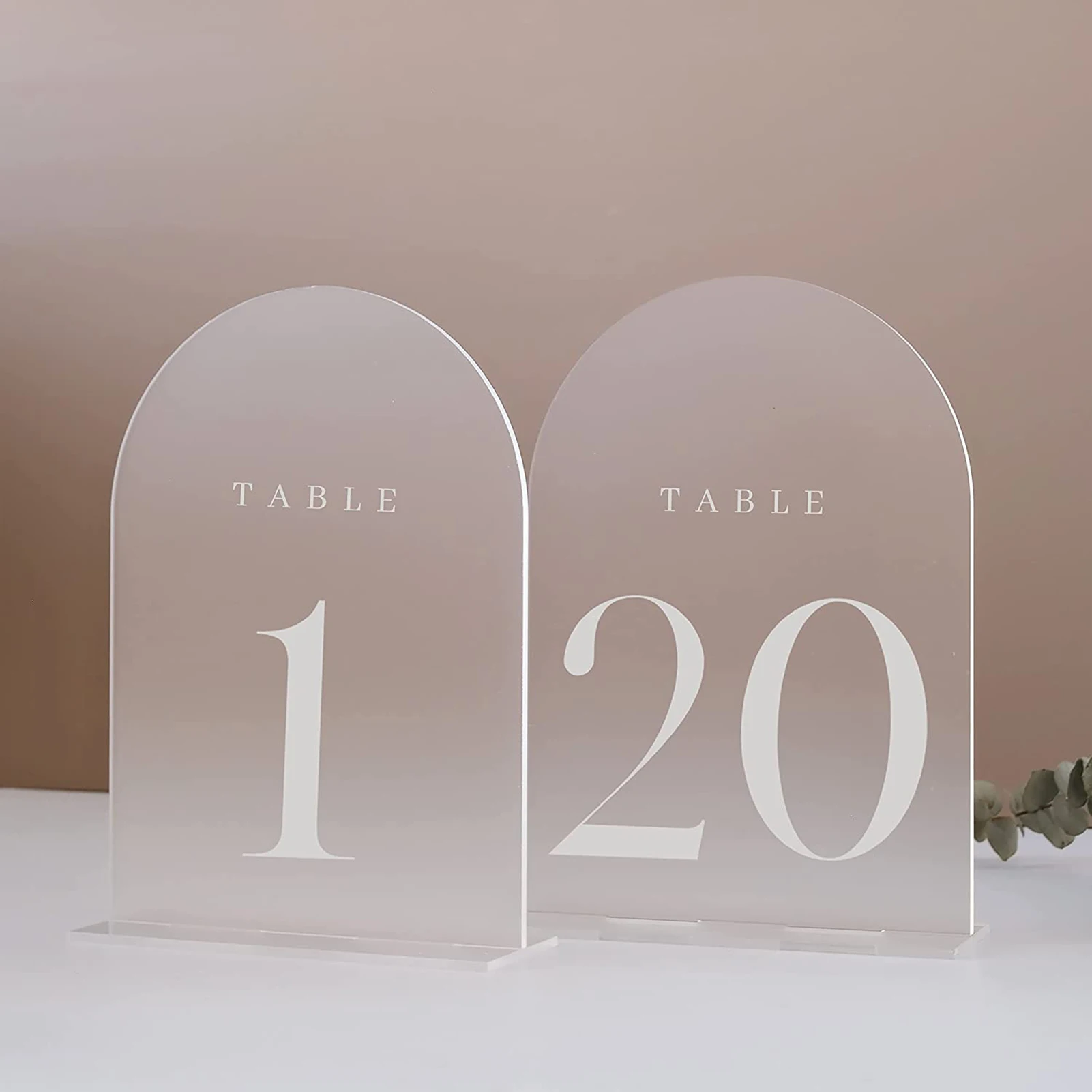 Frosted Wedding Table Numbers w/Stands Sturdy Reusable Table Numbers Table Signs for Wedding Reception Table Centerpiece Decor
Frosted Wedding Table Numbers w/Stands Sturdy Reusable Table Numbers Table Signs for Wedding Reception Table Centerpiece Decor