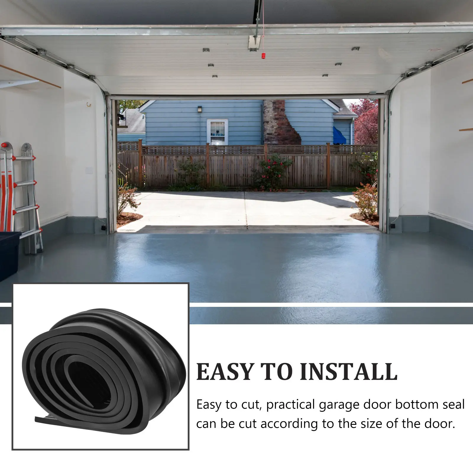 Уплотнитель для гаражных ворот 2 м, премиум-качество, резиновая уплотнительная лента для защиты от непогоды, сменная буферная полоса для стальных и деревянных рулонных ворот
Уплотнитель для гаражных ворот 2 м, премиум-качество, резиновая уплотнительная лента для защиты от непогоды, сменная буферная полоса для стальных и деревянных рулонных ворот