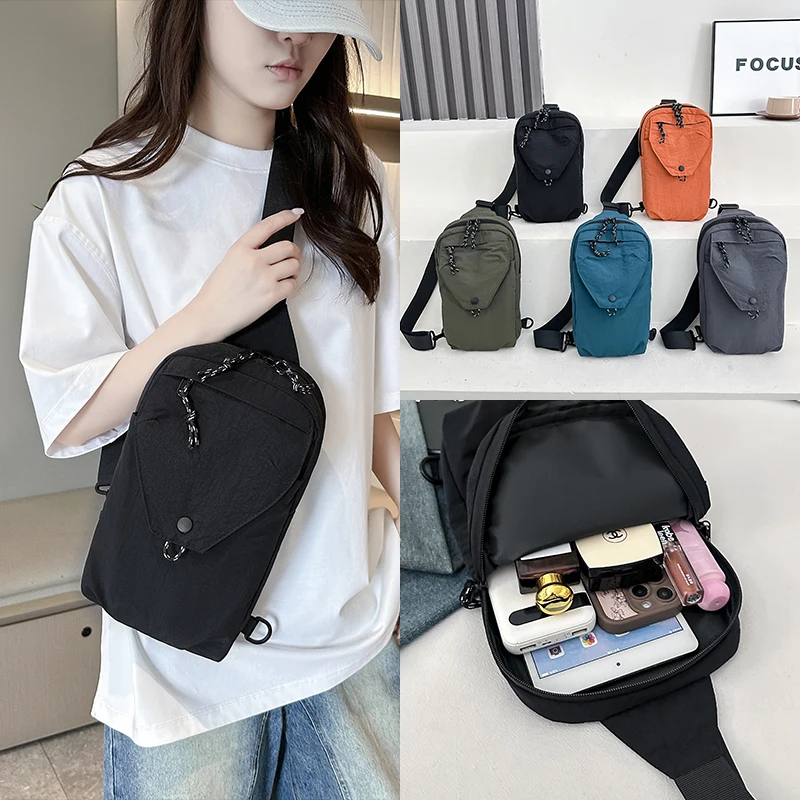 New Casual Unisex Chest Bag Multi-Layer Outdoor Travel Multi-Functional Single-Shoulder Small Phone Bag
New Casual Unisex Chest Bag Multi-Layer Outdoor Travel Multi-Functional Single-Shoulder Small Phone Bag