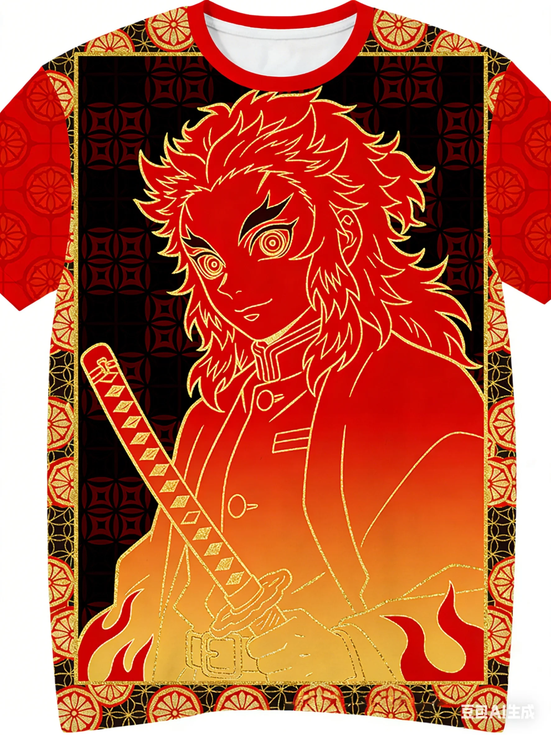 Футболка с принтом Demon Slayer Collaboration, модный брендовый топ унисекс в японском стиле аниме, свободный крой для пар
Футболка с принтом Demon Slayer Collaboration, модный брендовый топ унисекс в японском стиле аниме, свободный крой для пар