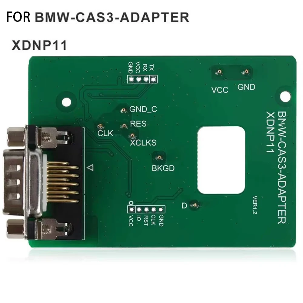 Xhorse XDNP11 CAS3/CAS3+ Solder-Free Adapter for KeyTool Plus For VVDI Prog for BMW Used with MINI PROG
Xhorse XDNP11 CAS3/CAS3+ Solder-Free Adapter for KeyTool Plus For VVDI Prog for BMW Used with MINI PROG