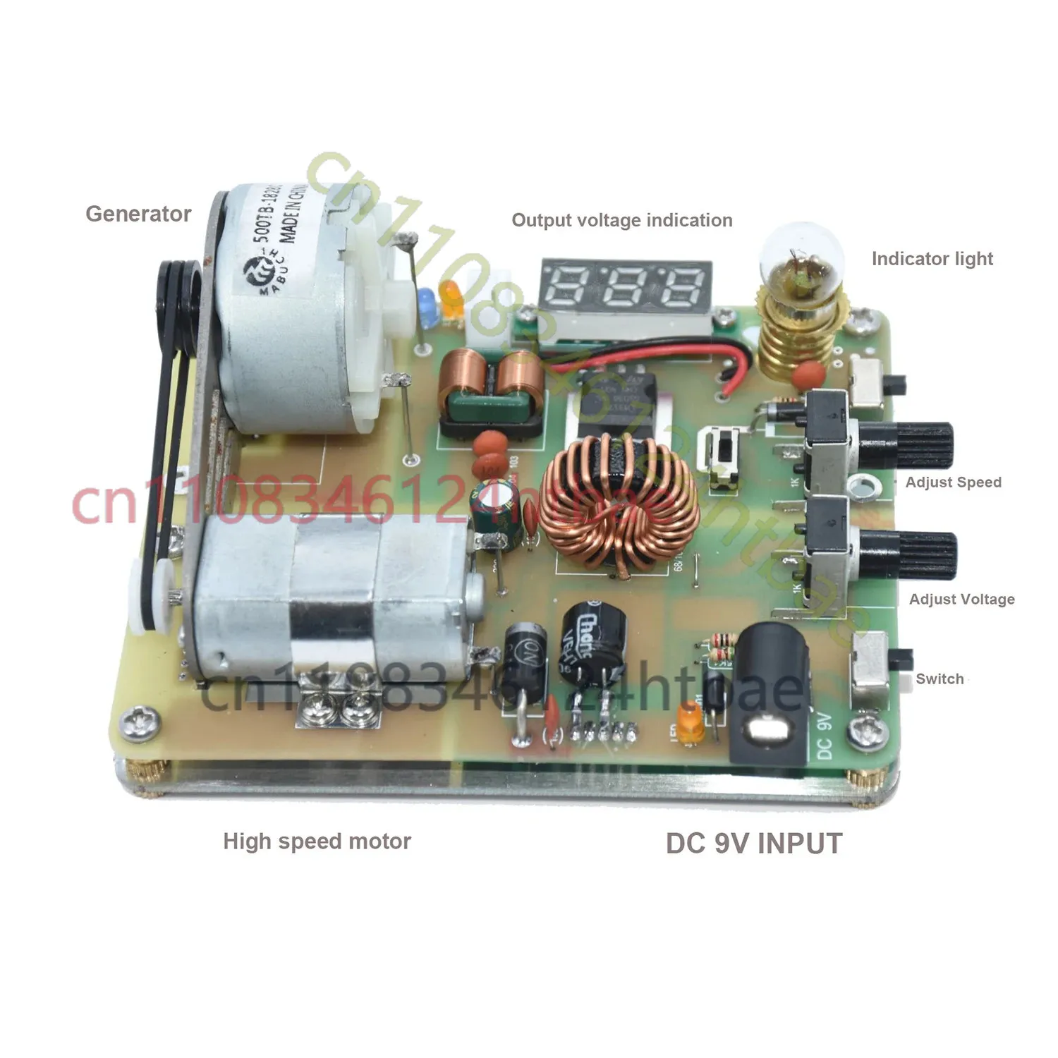Electric Power Experiment Model Hand Crank DC AC Generator Energy Motor
Electric Power Experiment Model Hand Crank DC AC Generator Energy Motor