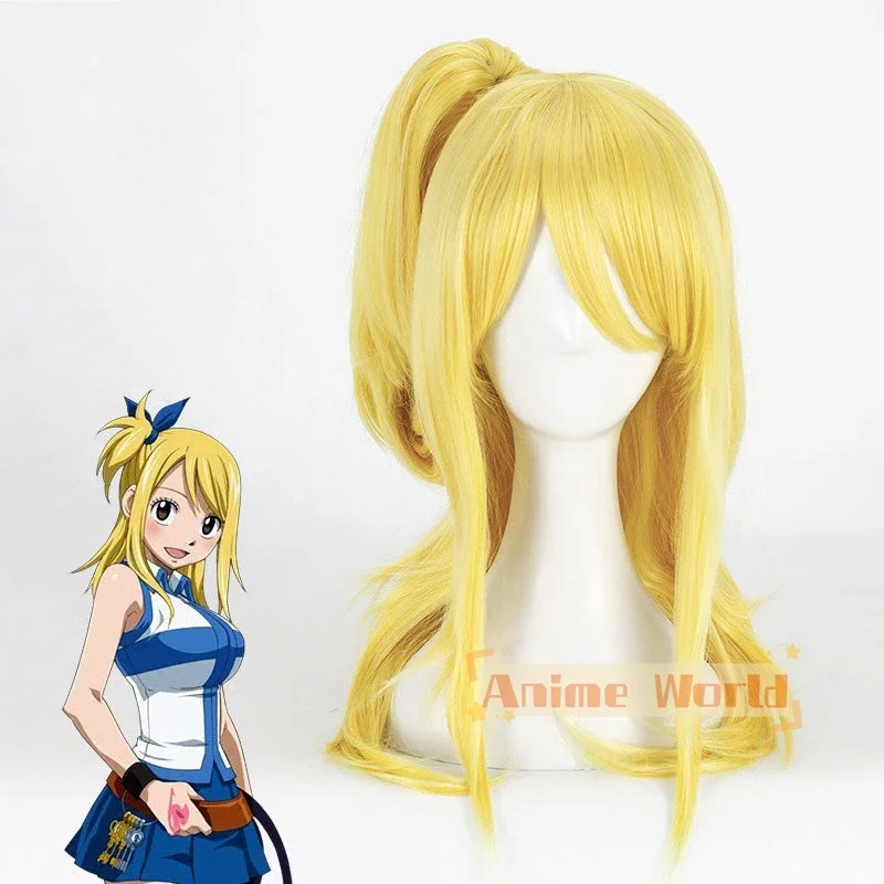Lucy Heartfilia Golden Cosplay Wig Halloween Synthetic Hair Heat
Lucy Heartfilia Golden Cosplay Wig Halloween Synthetic Hair Heat