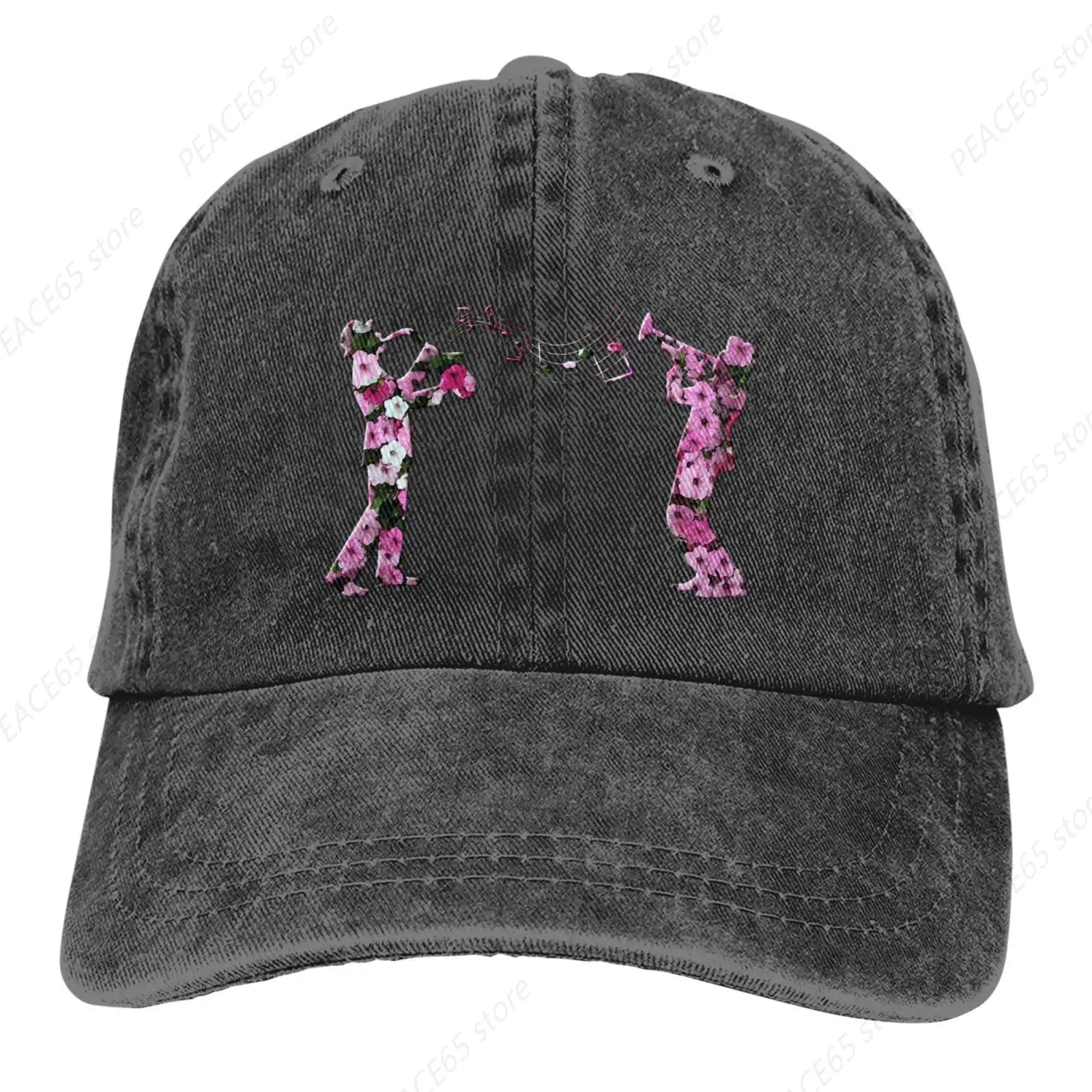Trumpeters Music Flower Denim Cap Sports Music Lovers Dad Hat Adjustable Classic Hat Men Women
Trumpeters Music Flower Denim Cap Sports Music Lovers Dad Hat Adjustable Classic Hat Men Women