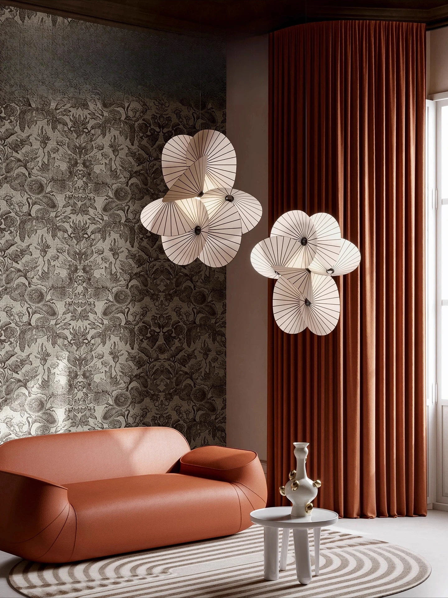 Villa duplex loft stairs living room living room dining room chandelier
Villa duplex loft stairs living room living room dining room chandelier