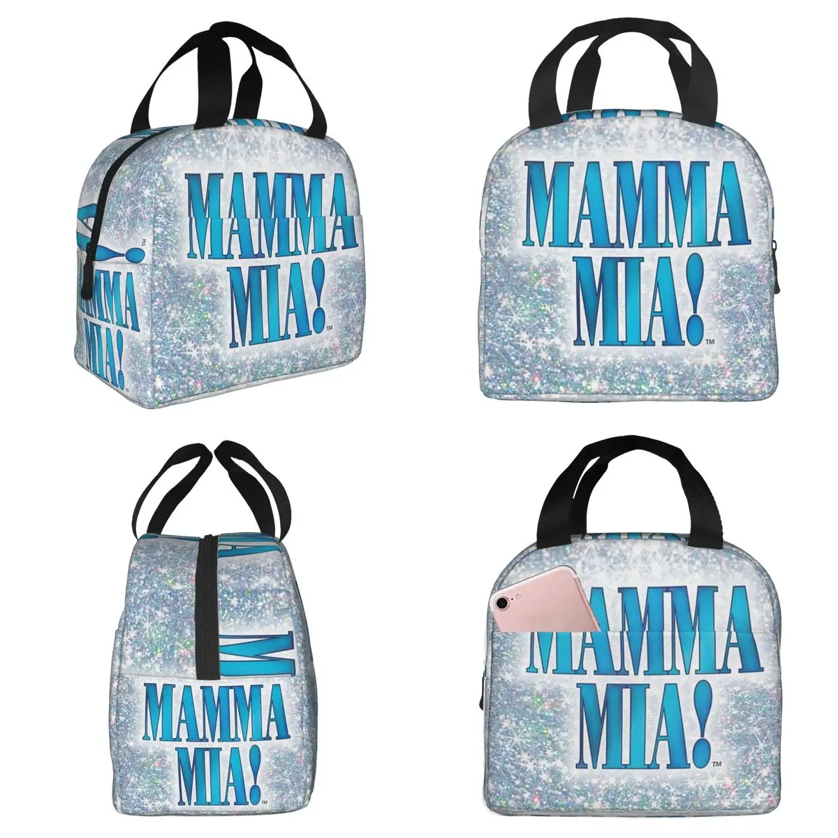 Термосумка для обедов Mamma Mia 2 для женщин, офисная термосумка-холодильник, портативный контейнер для еды
Термосумка для обедов Mamma Mia 2 для женщин, офисная термосумка-холодильник, портативный контейнер для еды