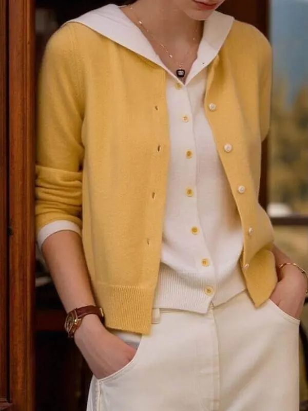 Korean Style Fashionable Hooded Knitted Open Cardigan Women's Long Sleeve Slimming Top Coat Spring 2026 New Arrival
Korean Style Fashionable Hooded Knitted Open Cardigan Women's Long Sleeve Slimming Top Coat Spring 2026 New Arrival