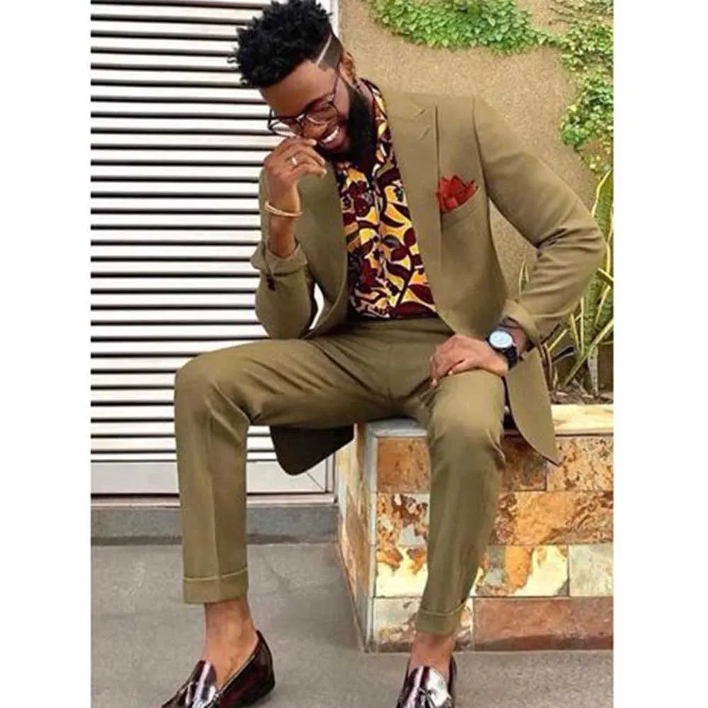 Elegant Green Men's Suits Single Breasted 2 Pieces Jacket Pants Male Clothing Slim Fit Smart Business Banquet Blazers Sets
Elegant Green Men's Suits Single Breasted 2 Pieces Jacket Pants Male Clothing Slim Fit Smart Business Banquet Blazers Sets