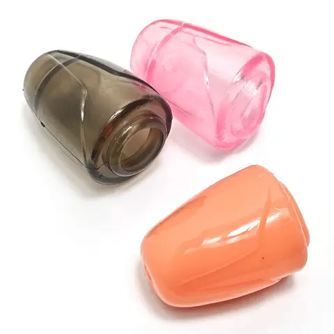 2 Pcs of Glans Cover Foreskin Blocking, Wolf Tooth Cover, Thickened Soft Rubber Desensitization Cover, SM Couple Sexual Products