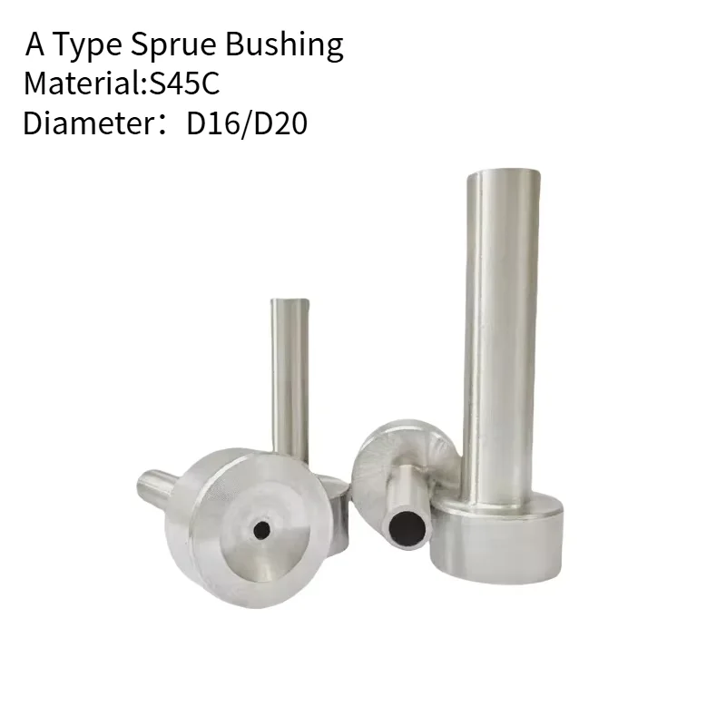 2pcs A Type Sprue Bushing D16-D20 mm – S45C Die Ingate Sleeves – Plastic Mold Parts
2pcs A Type Sprue Bushing D16-D20 mm – S45C Die Ingate Sleeves – Plastic Mold Parts