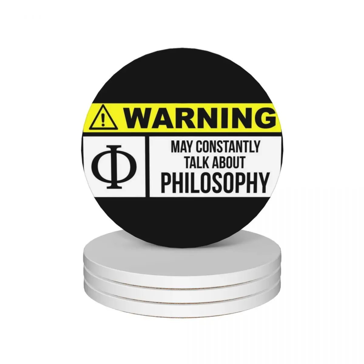Philosophy Ceramic Coasters (Set of 4) set for drinks cute kitchen bulk for cups set Coasters
Philosophy Ceramic Coasters (Set of 4) set for drinks cute kitchen bulk for cups set Coasters