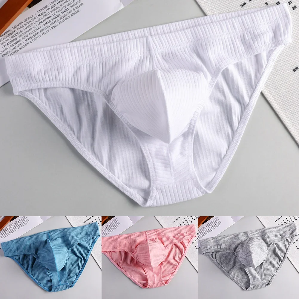 Mens Underwear Stretch Threaded Cotton Briefs Sexy Pouch Low-Waist Color Lingeries Sexy Hot Breathable Underpants Men's Panties
Mens Underwear Stretch Threaded Cotton Briefs Sexy Pouch Low-Waist Color Lingeries Sexy Hot Breathable Underpants Men's Panties