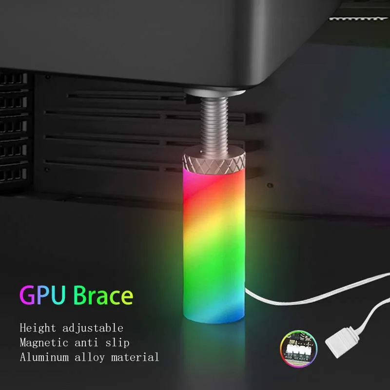 Graphics Card Bracket GPU Support Bracket Universal Video Card Support Adjustable Aluminum Alloy Holder Desktop PC Accessories
Graphics Card Bracket GPU Support Bracket Universal Video Card Support Adjustable Aluminum Alloy Holder Desktop PC Accessories