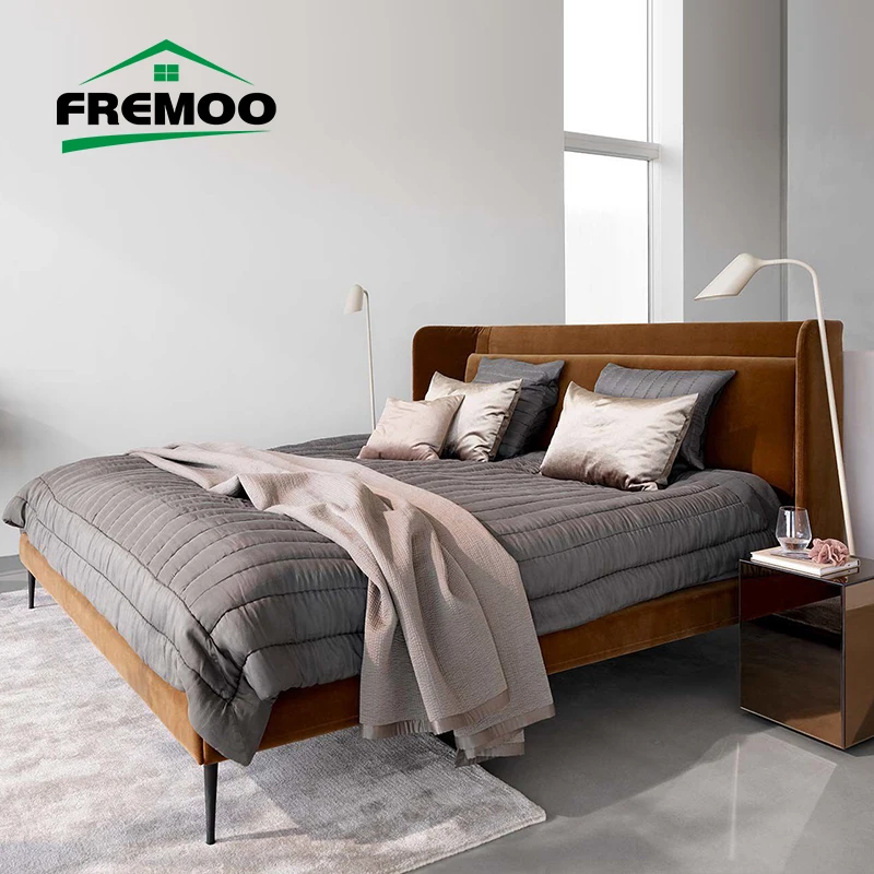 House Furniture Modern Fabric Bedroom Furniture Set Luxury Queen Bed Frame High Quality Double Set For Home
House Furniture Modern Fabric Bedroom Furniture Set Luxury Queen Bed Frame High Quality Double Set For Home