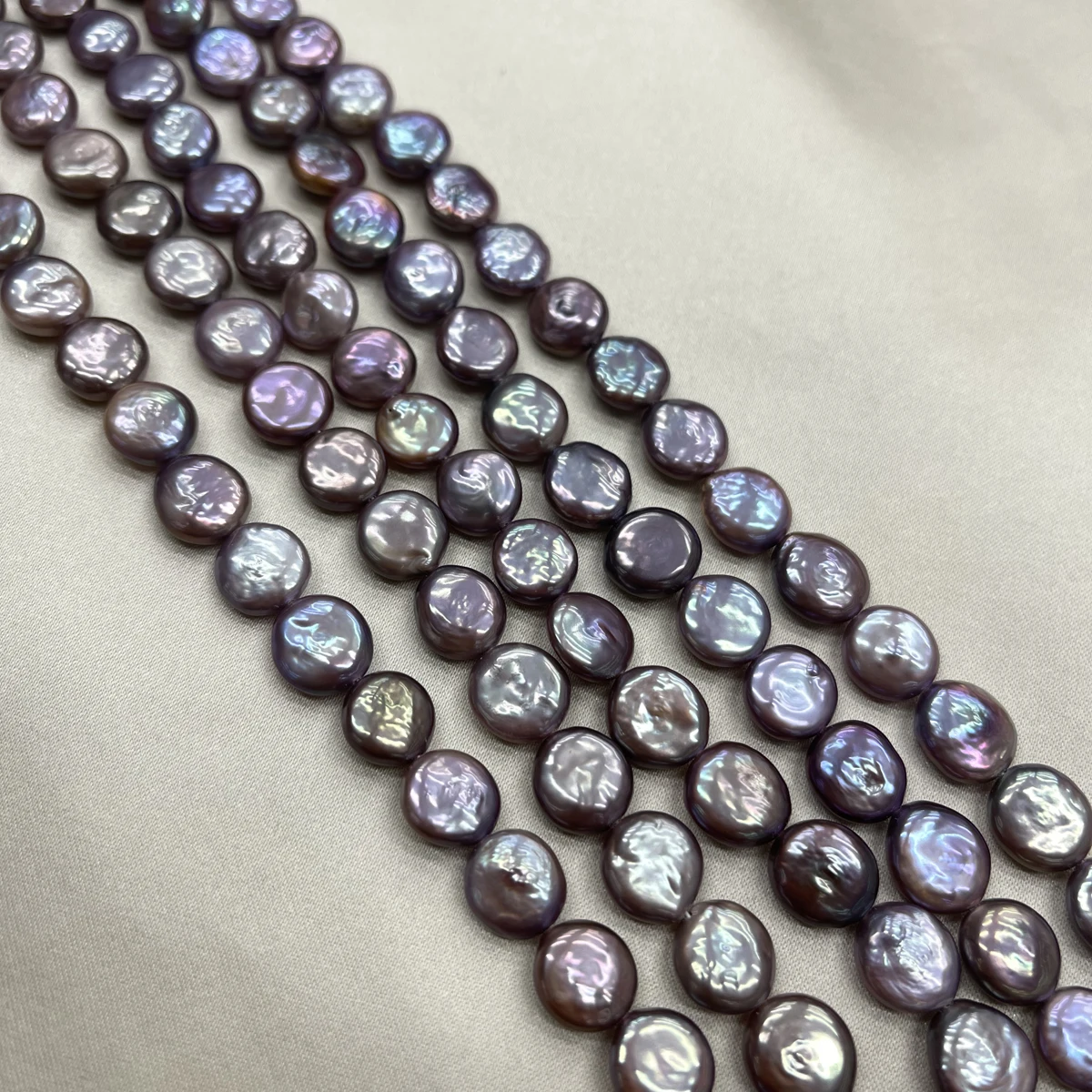 13-14mm Natural Freshwater Purple Round Discs Pearl Bead Jewelry Make DIY Necklace Accessories Bracelet Women Factory Wholesale
13-14mm Natural Freshwater Purple Round Discs Pearl Bead Jewelry Make DIY Necklace Accessories Bracelet Women Factory Wholesale