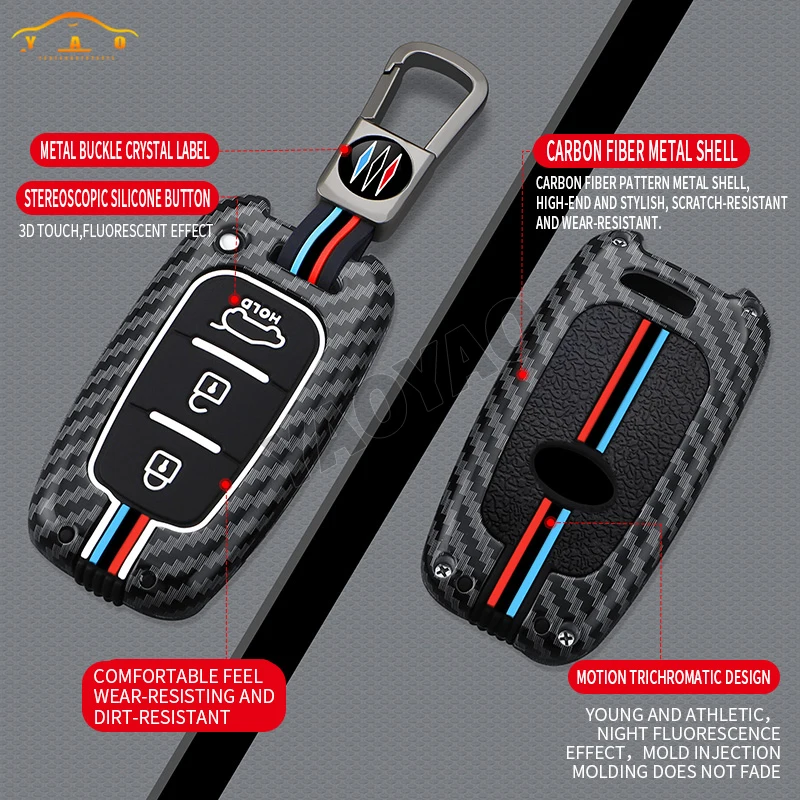 2025 Zinc Alloy Key Case Cover For Hyundai IX35 Elantra Sonata 8 9 For Kia Sportage K5 K2 Sorento Optima Forte 2011-2016 
2025 Zinc Alloy Key Case Cover For Hyundai IX35 Elantra Sonata 8 9 For Kia Sportage K5 K2 Sorento Optima Forte 2011-2016