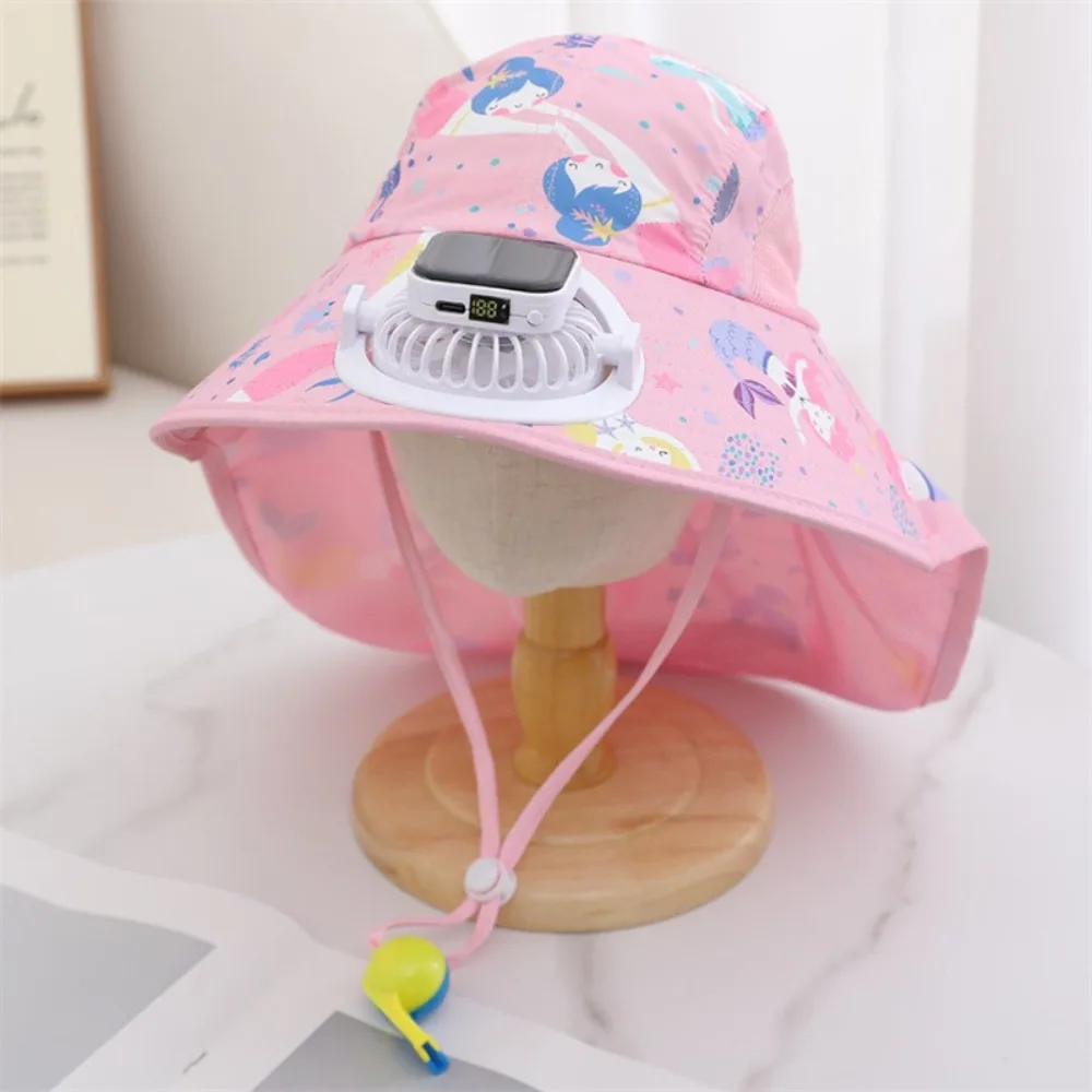 Fashion Wide Brim Children Solar Fan Hat USB Charging Breathable Bucket Hat Anti-UV with Cooling Fan Sun Hat Kids
Fashion Wide Brim Children Solar Fan Hat USB Charging Breathable Bucket Hat Anti-UV with Cooling Fan Sun Hat Kids