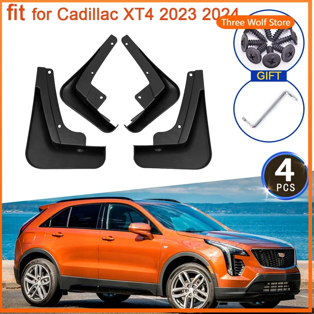 4x for Cadillac XT4 2023 2024 Accessories Mudguards Upgrade Mud Flaps Anti-splash Front Rear Wheels Fender Mudflap Parts Styling
4x for Cadillac XT4 2023 2024 Accessories Mudguards Upgrade Mud Flaps Anti-splash Front Rear Wheels Fender Mudflap Parts Styling