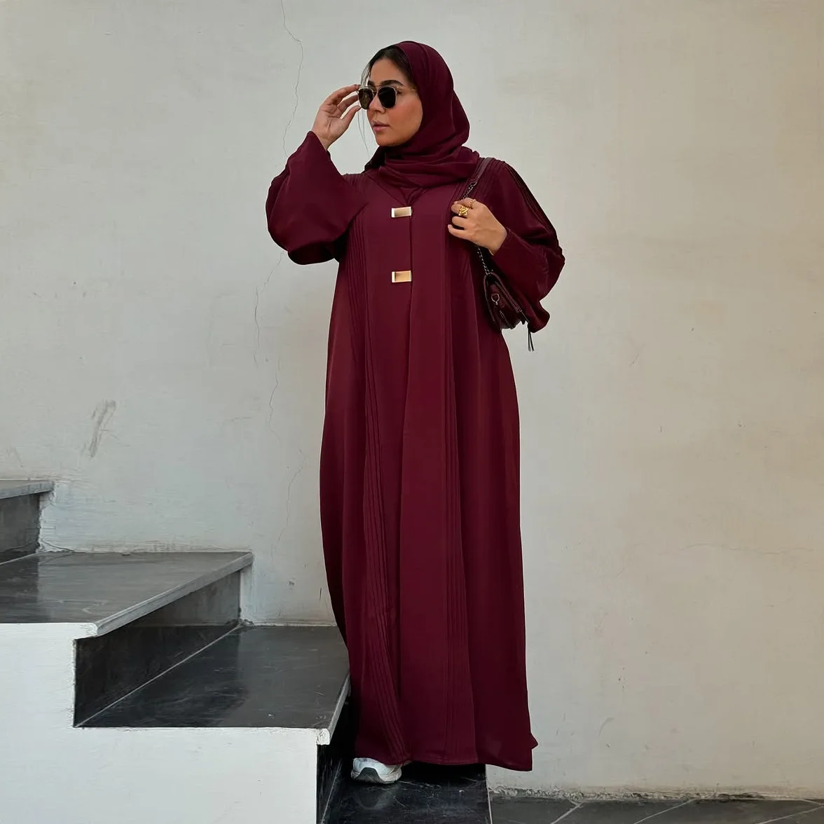 Fashion Dubai Abaya Turkey Kaftan Women Muslim Dress Ramadan Kebaya Caftan Marocain Femme Robe Musulmane Islam Jalabiya Kimono
Fashion Dubai Abaya Turkey Kaftan Women Muslim Dress Ramadan Kebaya Caftan Marocain Femme Robe Musulmane Islam Jalabiya Kimono