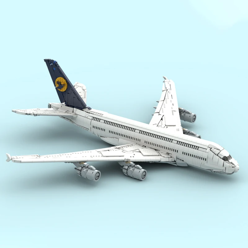 3756PCS MOC Creative Model Lufthansa Airbus A380 Custom Building Blocks Architecture DIY Assembly Display Gift Collectible Set
3756PCS MOC Creative Model Lufthansa Airbus A380 Custom Building Blocks Architecture DIY Assembly Display Gift Collectible Set
