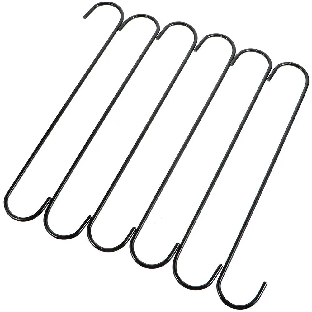 6pcs Hanging Hooks Plant Hangers Outdoor Kitchen Durable Smooth Easy Clean S Shape Professional Balcony Bonsai Hook Storage
6pcs Hanging Hooks Plant Hangers Outdoor Kitchen Durable Smooth Easy Clean S Shape Professional Balcony Bonsai Hook Storage