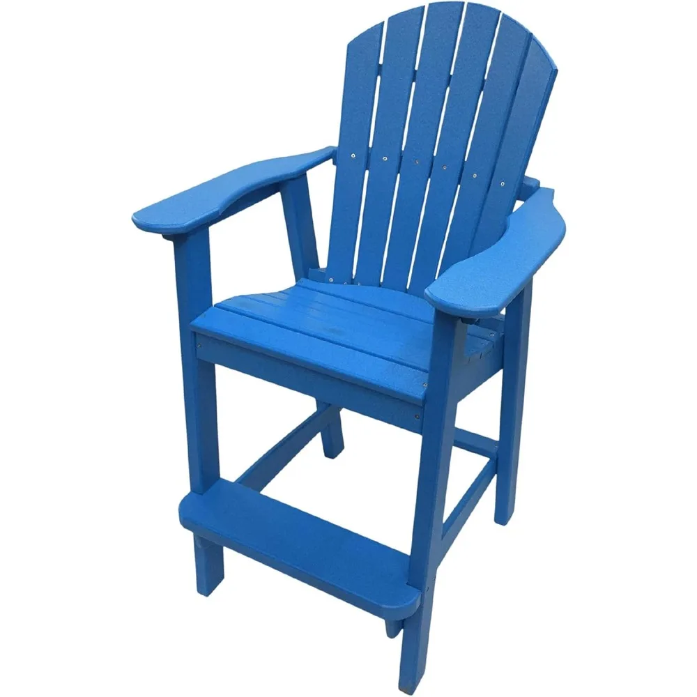 Tall Adirondack Chair - HDPE Outdoor Furniture - Poly Adirondack Bar Stool - Heavy, Stress Free Furniture for Balcony, Deck, Pa
Tall Adirondack Chair - HDPE Outdoor Furniture - Poly Adirondack Bar Stool - Heavy, Stress Free Furniture for Balcony, Deck, Pa