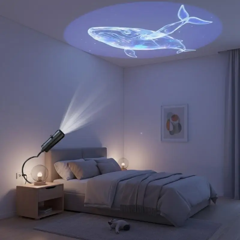 LED USB Projector Light 3/6pcs Projection Patterns- Adjustable Whale Butterfly Jellyfish Starfish Night Light Festival Gift
LED USB Projector Light 3/6pcs Projection Patterns- Adjustable Whale Butterfly Jellyfish Starfish Night Light Festival Gift