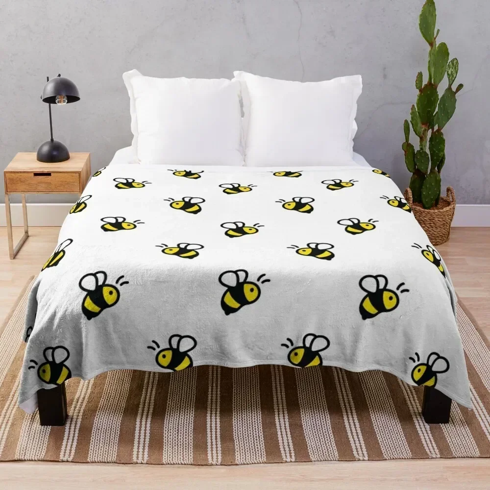 Simple Bee Pattern Throw Blanket Soft Warm Blanket Gift for Men Women Adults
Simple Bee Pattern Throw Blanket Soft Warm Blanket Gift for Men Women Adults