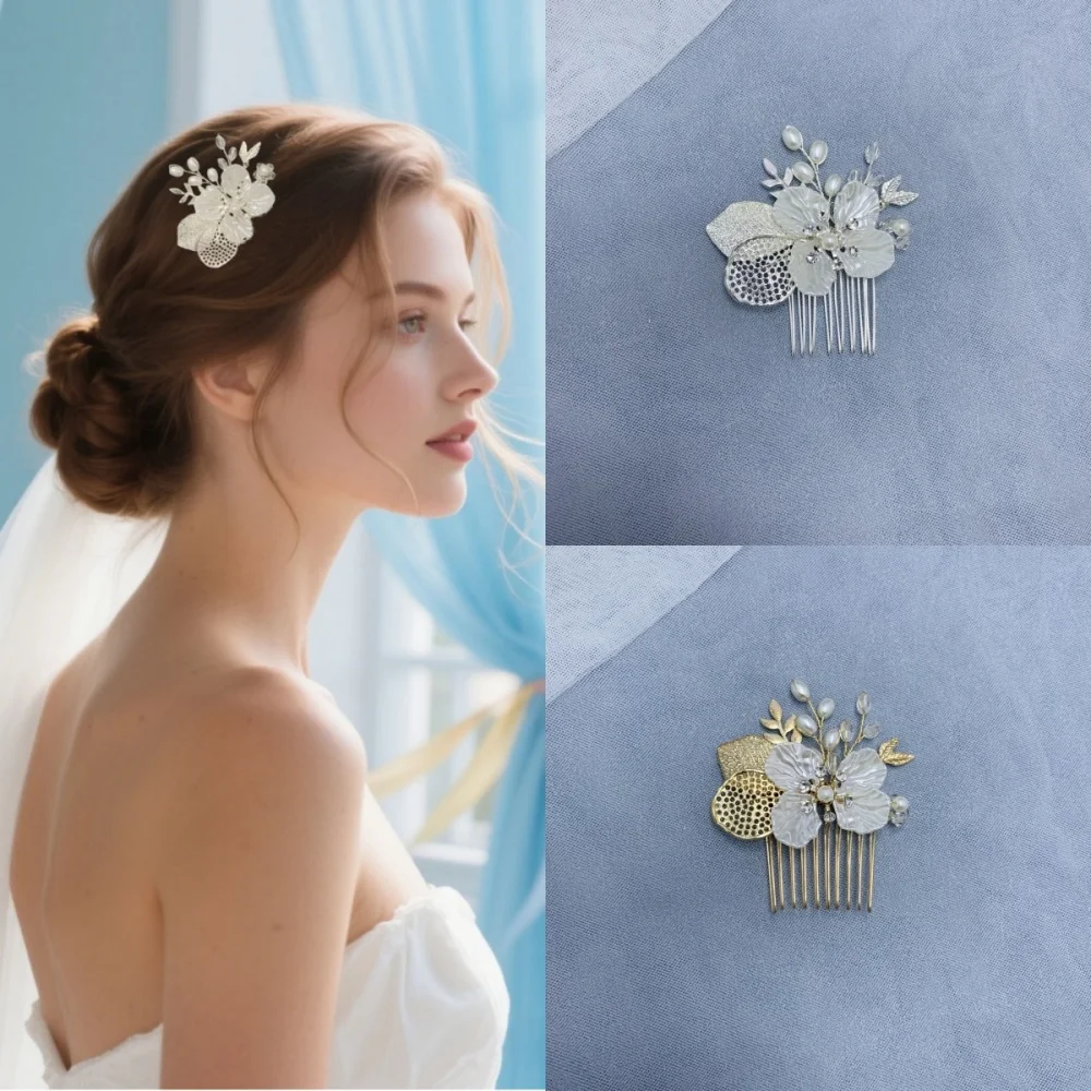 Handmade Fashion Pearl Leaf Hair Comb Clip Rhinestone Flower HairpinBridal Wedding Hair Accessories Jewelry Hair Comb Hairpin
Handmade Fashion Pearl Leaf Hair Comb Clip Rhinestone Flower HairpinBridal Wedding Hair Accessories Jewelry Hair Comb Hairpin