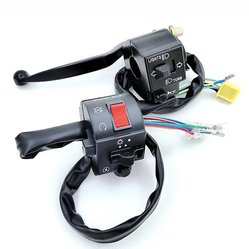 Motorcycle Handle Switches for Suzuki Haojue Haojin Loncin Dayang Qingqi Lifan for GS125 HJ125 QJ125 LF125 Signal Dimmer Switch
Motorcycle Handle Switches for Suzuki Haojue Haojin Loncin Dayang Qingqi Lifan for GS125 HJ125 QJ125 LF125 Signal Dimmer Switch