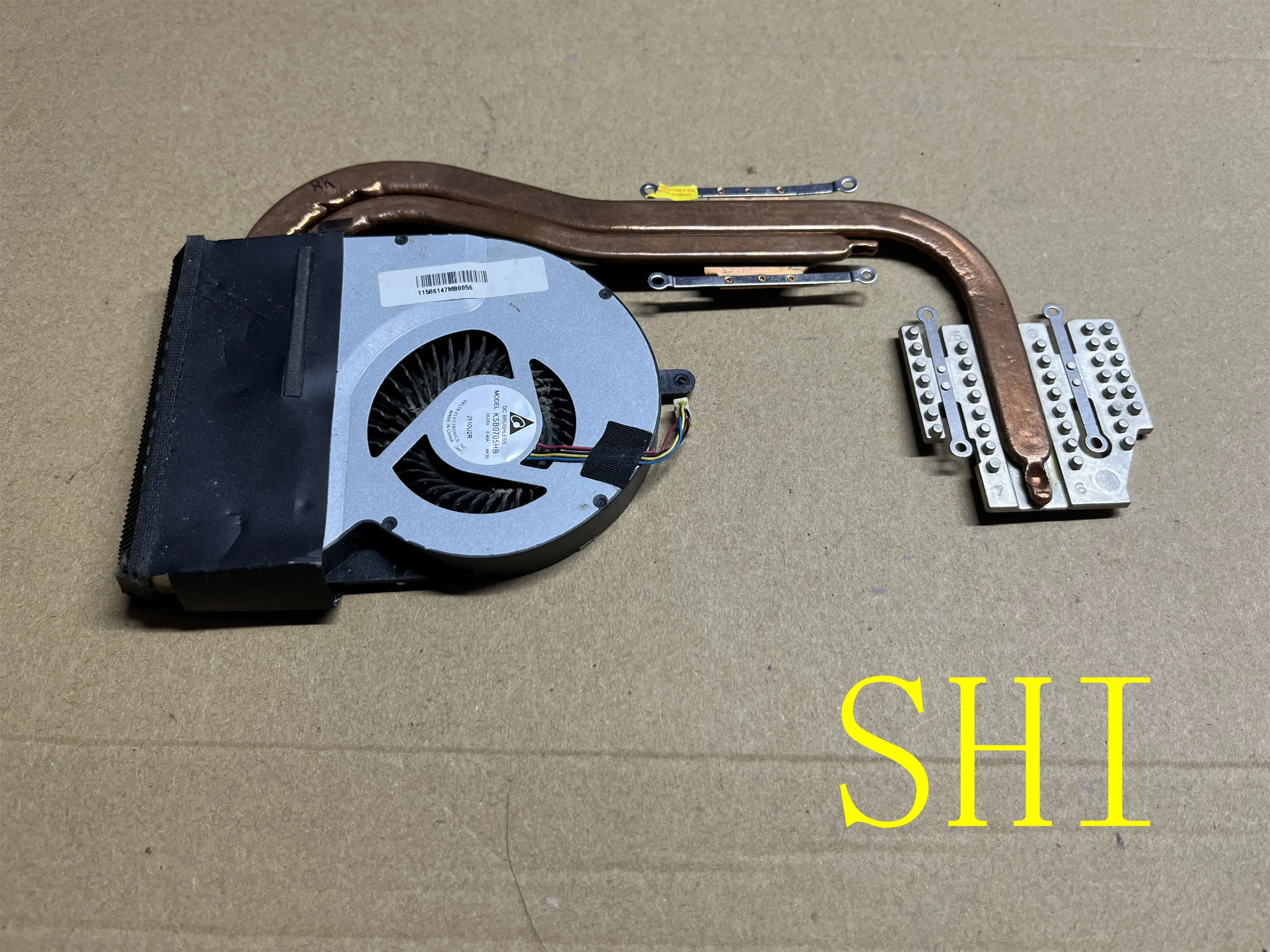 Оригинальный вентилятор процессора Asus N56 N56V N56VV N56VZ N56VM с радиатором 13N0-M3A0502, хороший тест 13GN9J1AM050, тест в порядке
Оригинальный вентилятор процессора Asus N56 N56V N56VV N56VZ N56VM с радиатором 13N0-M3A0502, хороший тест 13GN9J1AM050, тест в порядке