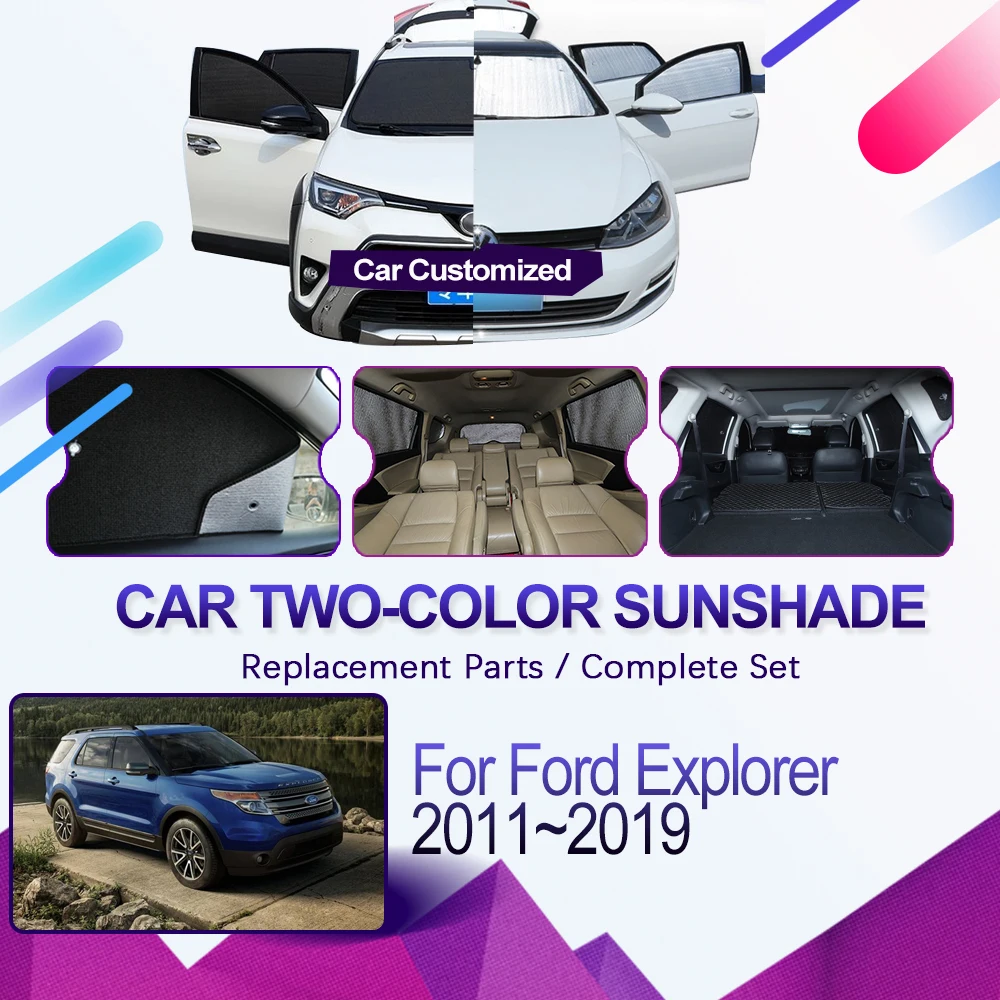 Car Sunshade Pad For Ford Explorer U502 2011~2019 Sun Coverage Sunscreen Window Windshield Sun Shade Cover Visor Car Accessories
Car Sunshade Pad For Ford Explorer U502 2011~2019 Sun Coverage Sunscreen Window Windshield Sun Shade Cover Visor Car Accessories