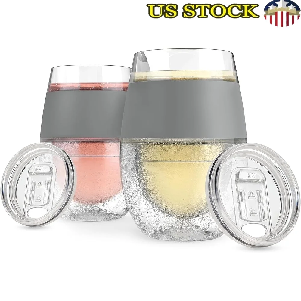 Insulated Wine Tumblers with Lids Freezable Cups Cooling Gel Set Perfect White Red Wine Gifts Women Outdoor Use
Insulated Wine Tumblers with Lids Freezable Cups Cooling Gel Set Perfect White Red Wine Gifts Women Outdoor Use