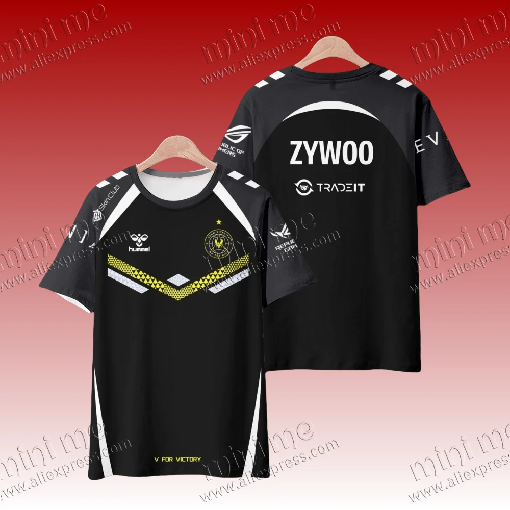 VITALITY Little Bee Team Uniform CSGO Периферийные устройства с коротким рукавом Мужская футболка для киберспорта Соревнования Мотоцикл Быстросохнущая
VITALITY Little Bee Team Uniform CSGO Периферийные устройства с коротким рукавом Мужская футболка для киберспорта Соревнования Мотоцикл Быстросохнущая