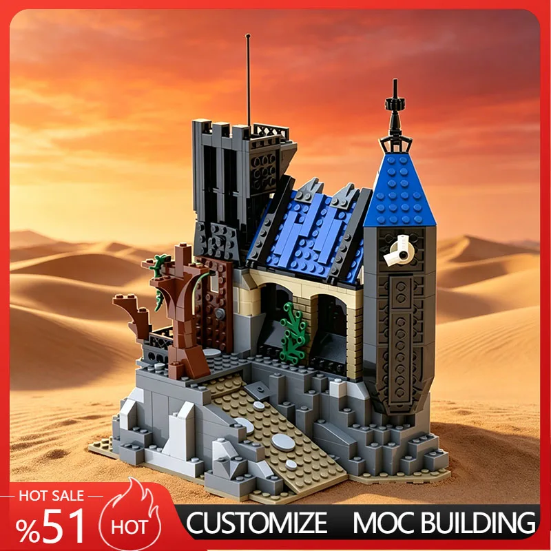 414 PCS Medieval Haunted Castle MOC Building Blocks Model Creative DIY Assembly Educational Toy For funs Birthday Popular Gifts
414 PCS Medieval Haunted Castle MOC Building Blocks Model Creative DIY Assembly Educational Toy For funs Birthday Popular Gifts