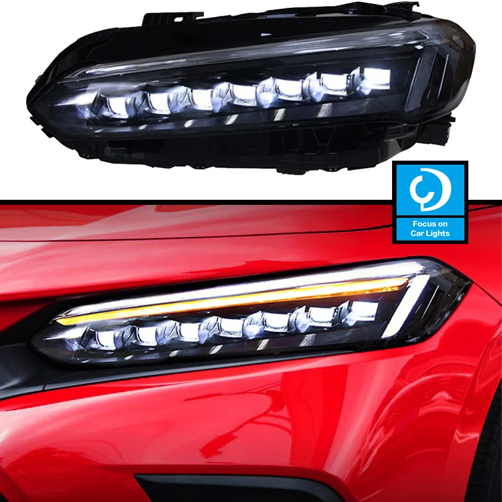 Car Front Headlight For Honda CIVIC 2021-2022 G11 LED HeadLamp Styling Dynamic Turn Signal Lens Automotive Accessories Assembly
Car Front Headlight For Honda CIVIC 2021-2022 G11 LED HeadLamp Styling Dynamic Turn Signal Lens Automotive Accessories Assembly