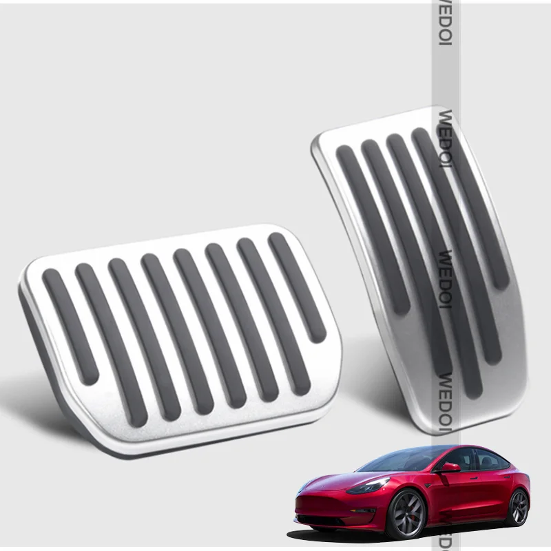 2PCS/SET Aluminum alloy Foot Pedal For Tesla Model 3 Y Accelerator Gas Fuel Brake Pedal Rest Pedal Pads Mats Cover Accessories
2PCS/SET Aluminum alloy Foot Pedal For Tesla Model 3 Y Accelerator Gas Fuel Brake Pedal Rest Pedal Pads Mats Cover Accessories