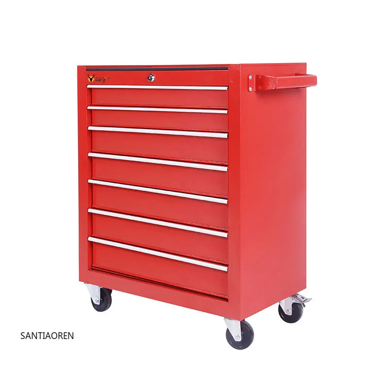 20257 Drawers Tool Cabinet with Quick-lock System and Side Handle With Ball Bearing
20257 Drawers Tool Cabinet with Quick-lock System and Side Handle With Ball Bearing