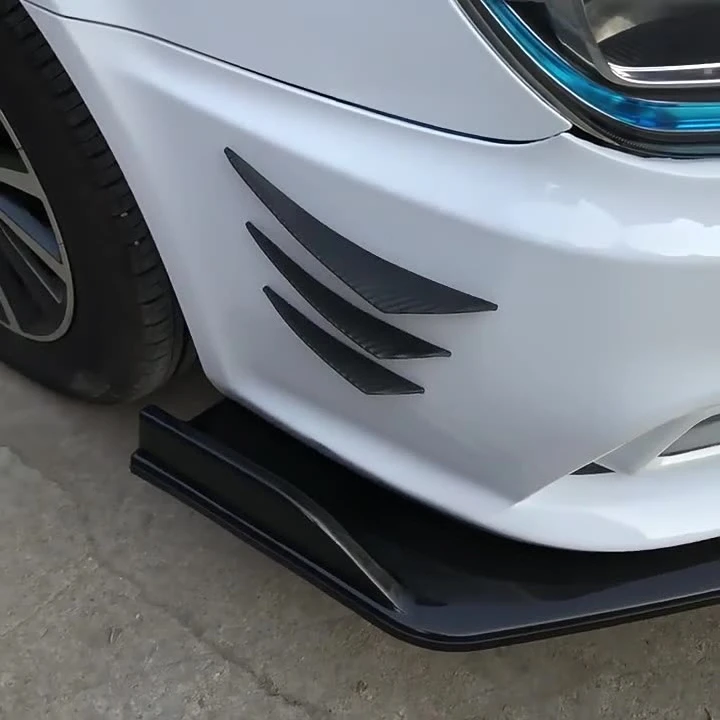 Car Front Bumper Lip Protector Universal Rear Diffuser Black Carbon Fiber Spoiler Splitter Wing Protection Guard 6pcs Rubber
Car Front Bumper Lip Protector Universal Rear Diffuser Black Carbon Fiber Spoiler Splitter Wing Protection Guard 6pcs Rubber