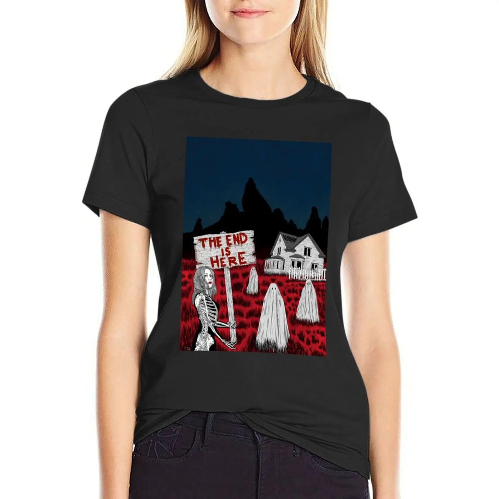 The End is Here T-Shirt cute clothes anime funny Aesthetic clothing designer clothes Women luxury
The End is Here T-Shirt cute clothes anime funny Aesthetic clothing designer clothes Women luxury