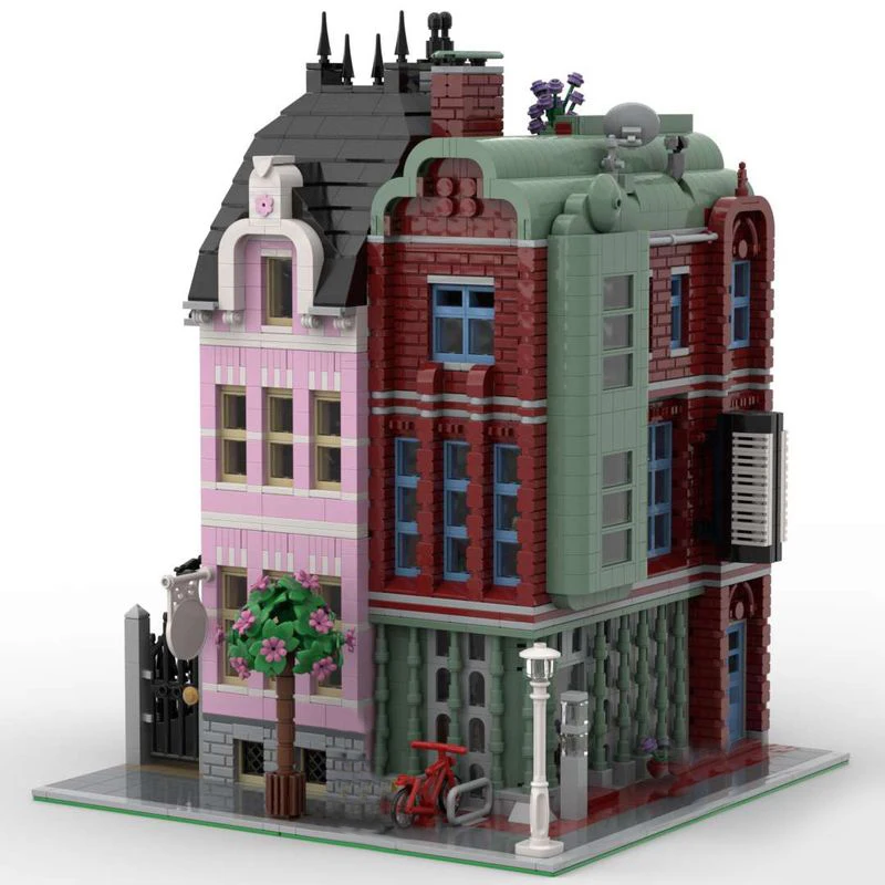 3007PCS City Hot Selling Street View Moc Modular Music Store Model DIY creative ideas Children Toy birthday Gift Building blocks
3007PCS City Hot Selling Street View Moc Modular Music Store Model DIY creative ideas Children Toy birthday Gift Building blocks