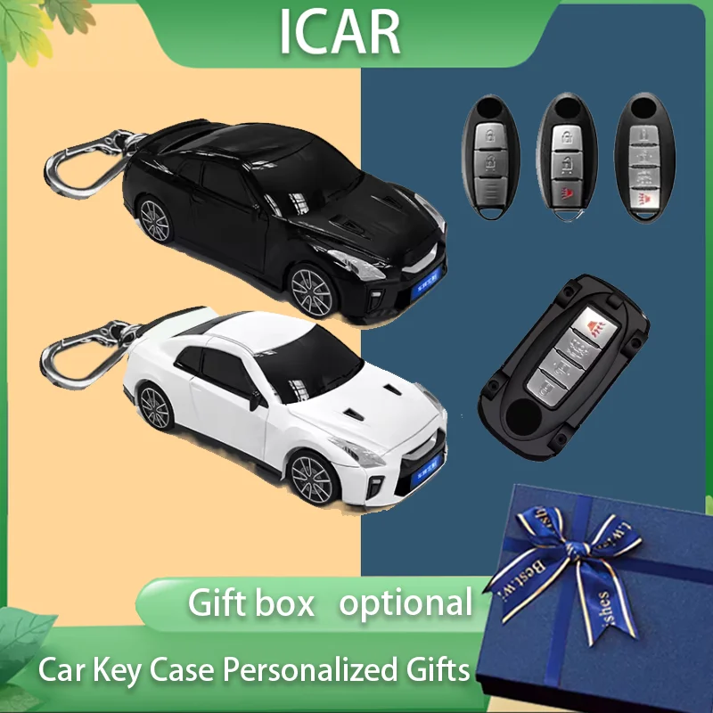 For Nissan GTR Car Model Key Case for Nissan Leaf Micra Qashqai J11 J10 X Trail T32 Key Cover Man Personalized Gift Accessories
For Nissan GTR Car Model Key Case for Nissan Leaf Micra Qashqai J11 J10 X Trail T32 Key Cover Man Personalized Gift Accessories