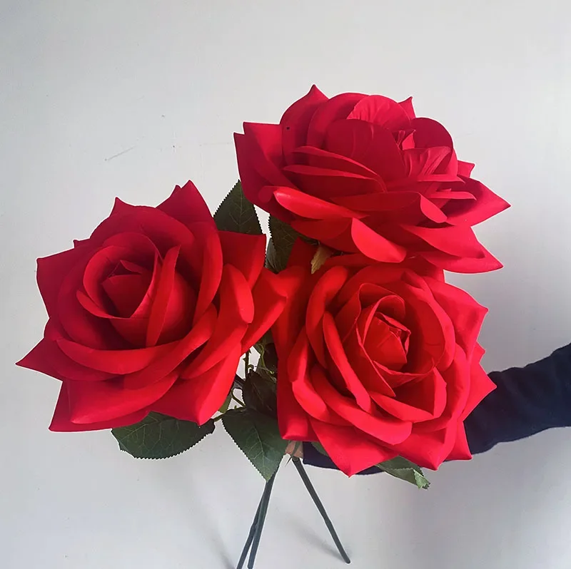 Giant Rose Simulation Flower Wedding Accessories Grand Event Decoration Valentine's Day Luxury Home Decor Artificial Flowers
Giant Rose Simulation Flower Wedding Accessories Grand Event Decoration Valentine's Day Luxury Home Decor Artificial Flowers