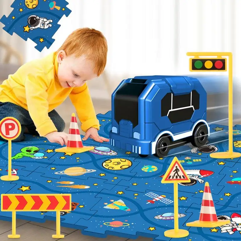 Kids Car Track Puzzle Puzzle Tracks Car Toy Brain Teaser Puzzle Jigsaw For 3-6 Year Old Boys Girls Home Kindergarten
Kids Car Track Puzzle Puzzle Tracks Car Toy Brain Teaser Puzzle Jigsaw For 3-6 Year Old Boys Girls Home Kindergarten