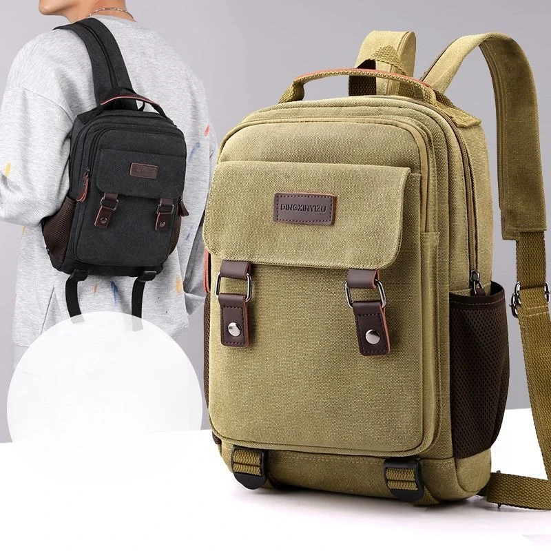 Small Mens Backpack Canvas Casual Backpacks for Men 2025 Mini Male School Bag Rucksack Man Multi-function Crossbody Bag Travel
Small Mens Backpack Canvas Casual Backpacks for Men 2025 Mini Male School Bag Rucksack Man Multi-function Crossbody Bag Travel