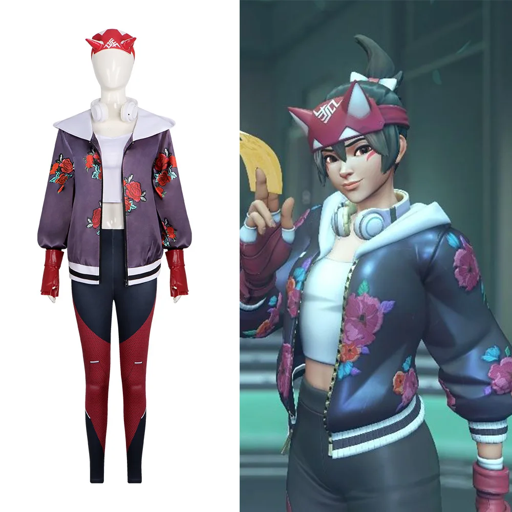 Overwatch 2 Kiriko Cosplay Costume Full Set Japanese Shrine Maiden Ninja Outfit for Women Anime Game Cosplay Clothing
Overwatch 2 Kiriko Cosplay Costume Full Set Japanese Shrine Maiden Ninja Outfit for Women Anime Game Cosplay Clothing