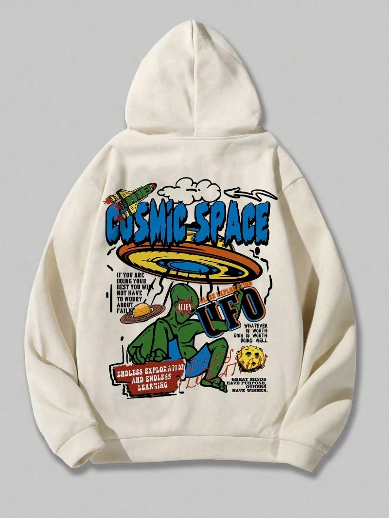 Cartoon Slogan Graphic Cotton Fleece Hoodie Unisex Men Women Drawstring Luxury Sweatshirt Fashion Autumn Winter Hooded Pullover
Cartoon Slogan Graphic Cotton Fleece Hoodie Unisex Men Women Drawstring Luxury Sweatshirt Fashion Autumn Winter Hooded Pullover