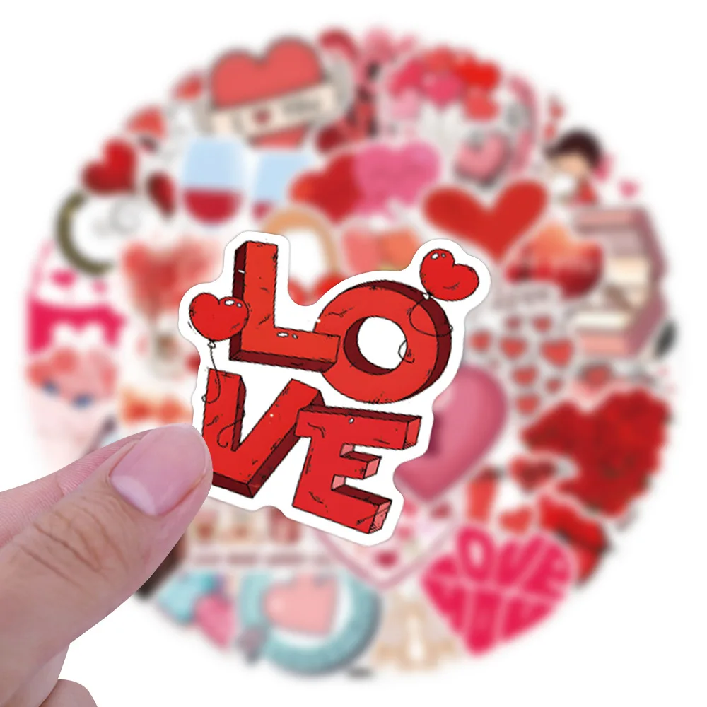 55PCS Romantic Valentines Day Stickers Waterproof Vinyl Love Heart Decals for Couples Laptop Water Bottle Gifts
55PCS Romantic Valentines Day Stickers Waterproof Vinyl Love Heart Decals for Couples Laptop Water Bottle Gifts